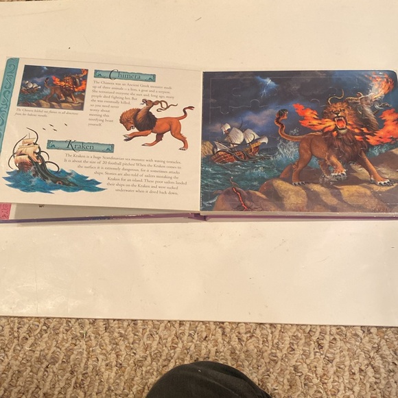 NWOT “Fantasy Beasts Jigsaw Book,” - Picture 7 of 11